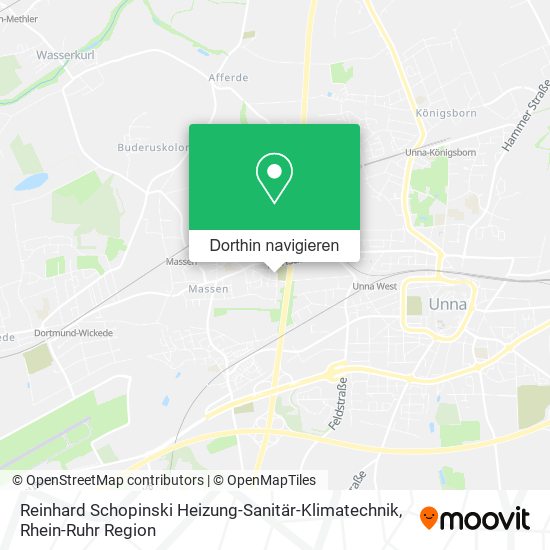 Reinhard Schopinski Heizung-Sanitär-Klimatechnik Karte