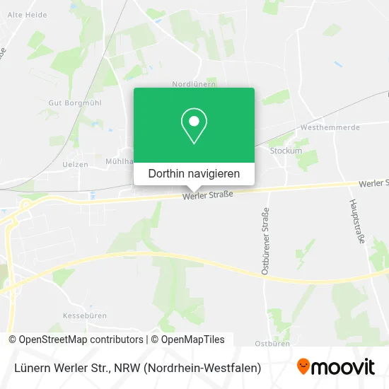 Lünern Werler Str. Karte