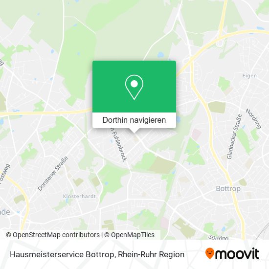 Hausmeisterservice Bottrop Karte