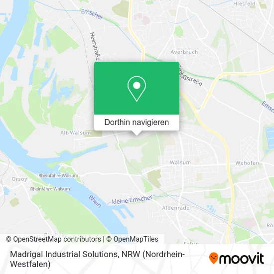 Madrigal Industrial Solutions Karte