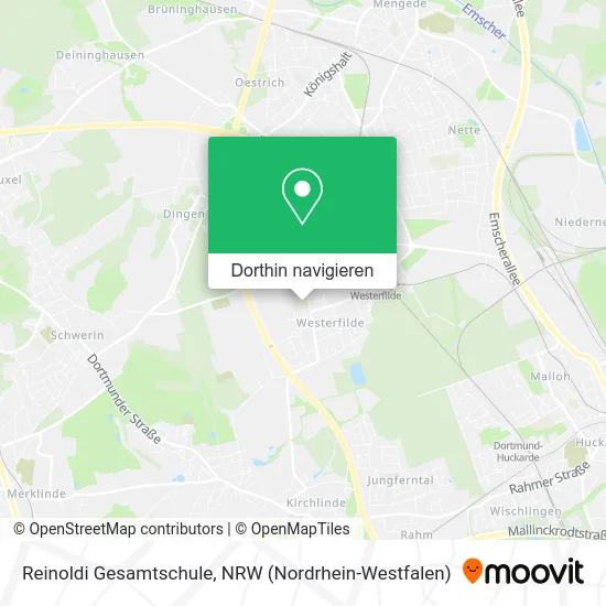 Reinoldi Gesamtschule Karte