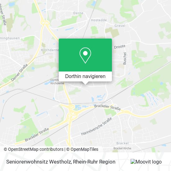 Seniorenwohnsitz Westholz Karte