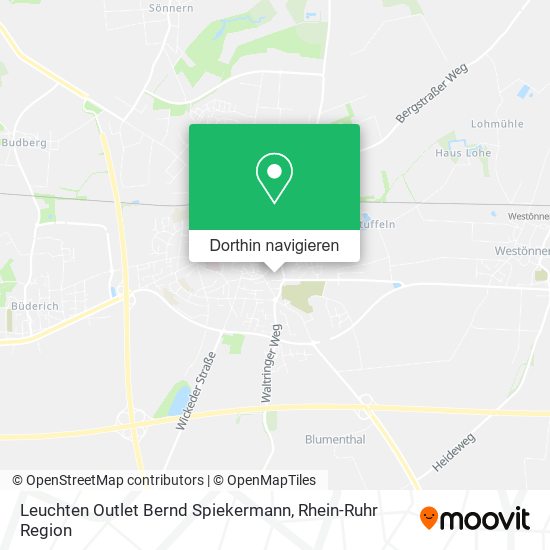 Leuchten Outlet Bernd Spiekermann Karte