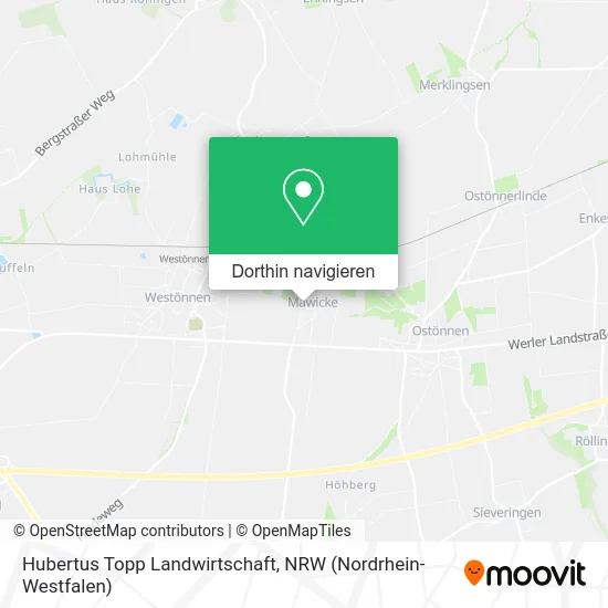 Hubertus Topp Landwirtschaft Karte