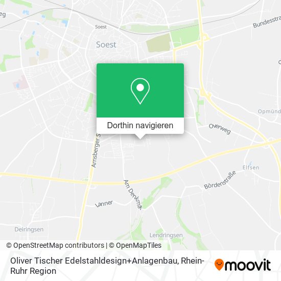 Oliver Tischer Edelstahldesign+Anlagenbau Karte