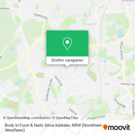 Body in Form & Nails Silvia Kaleske Karte