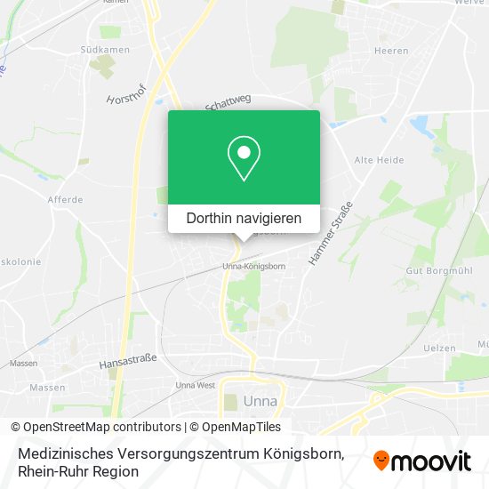 Medizinisches Versorgungszentrum Königsborn Karte