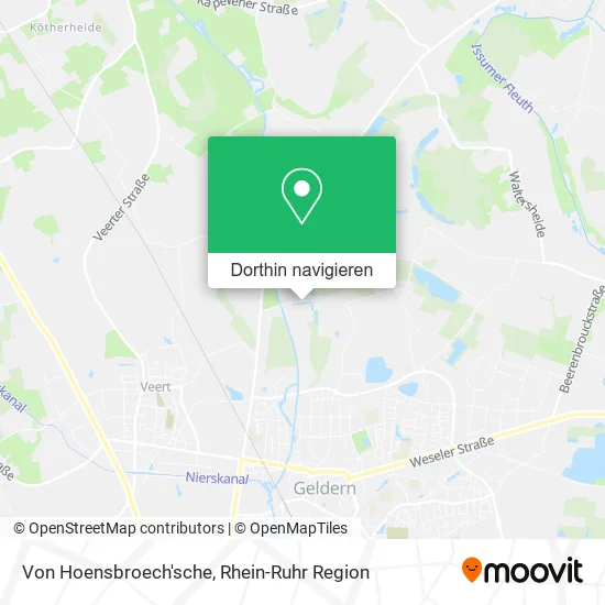 Von Hoensbroech'sche Karte