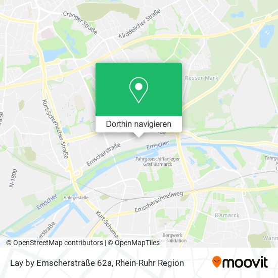 Lay by Emscherstraße 62a Karte