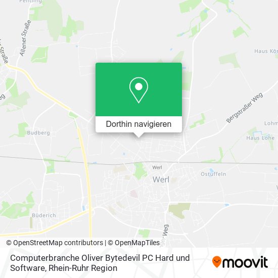 Computerbranche Oliver Bytedevil PC Hard und Software Karte