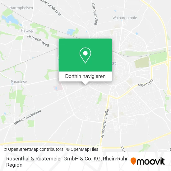 Rosenthal & Rustemeier GmbH & Co. KG Karte