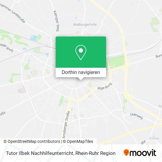 Tutor Ilbek Nachhilfeunterricht Karte