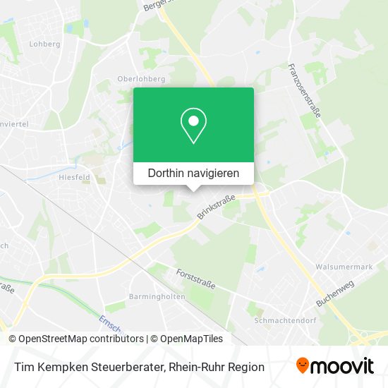 Tim Kempken Steuerberater Karte
