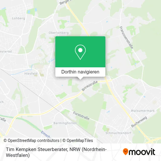 Tim Kempken Steuerberater Karte