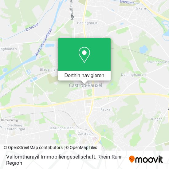 Vallomtharayil Immobiliengesellschaft Karte