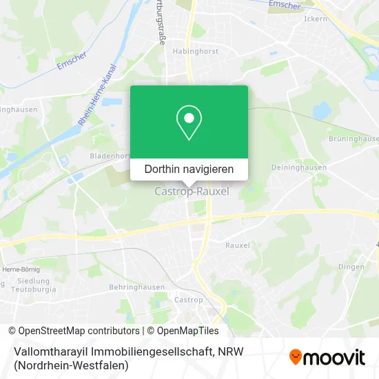 Vallomtharayil Immobiliengesellschaft Karte