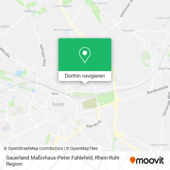 Sauerland Maßivhaus-Peter Fahlefeld Karte