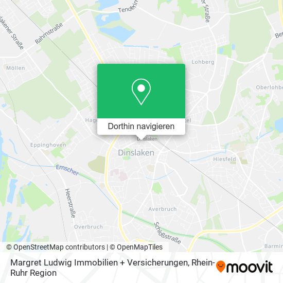 Margret Ludwig Immobilien + Versicherungen Karte