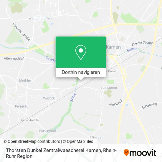 Thorsten Dunkel Zentralwaescherei Kamen Karte