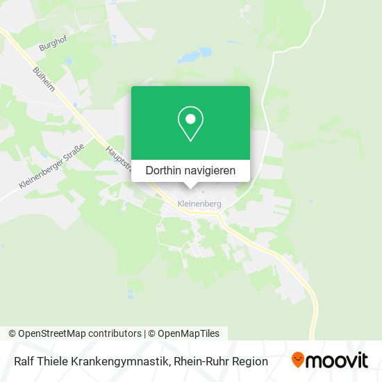 Ralf Thiele Krankengymnastik Karte