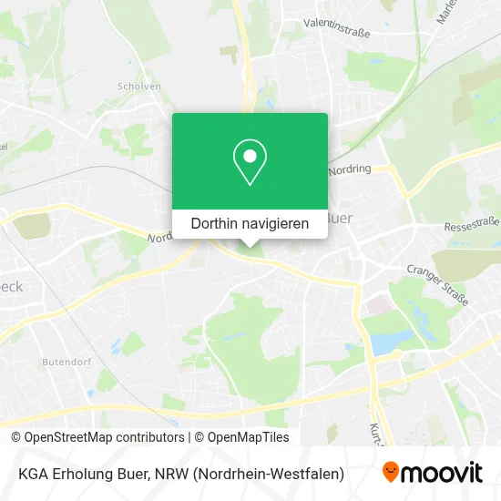 KGA Erholung Buer Karte