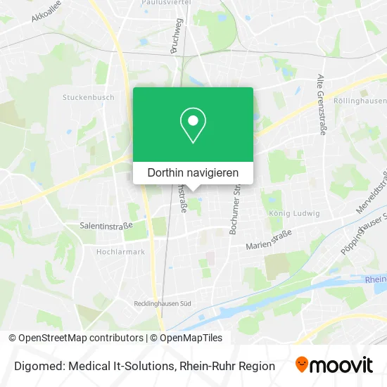 Digomed: Medical It-Solutions Karte