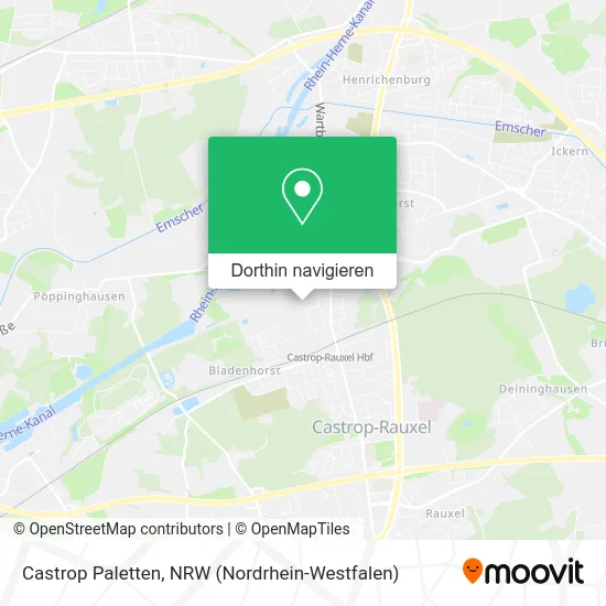 Castrop Paletten Karte