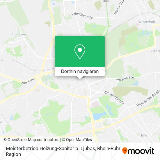Meisterbetrieb Heizung-Sanitär b. Ljubas Karte