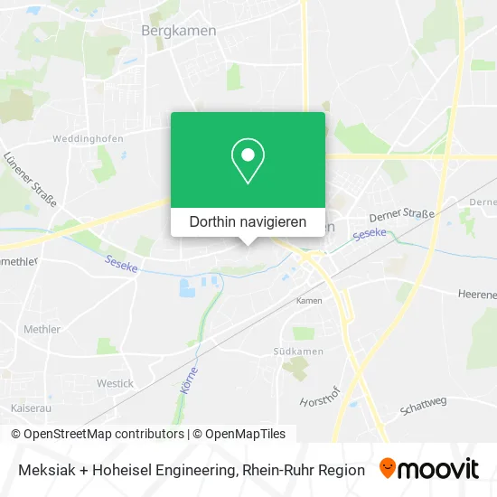 Meksiak + Hoheisel Engineering Karte