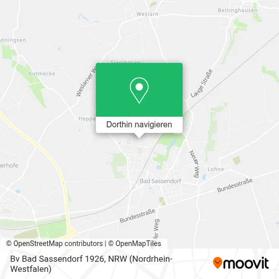 Bv Bad Sassendorf 1926 Karte