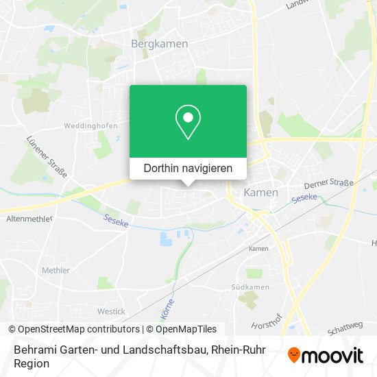 Behrami Garten- und Landschaftsbau Karte
