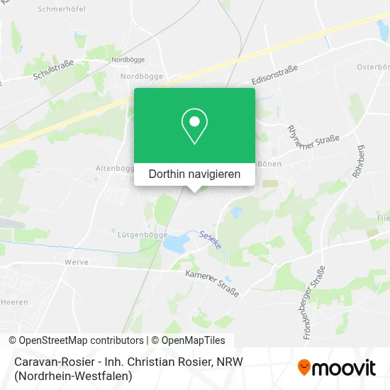 Caravan-Rosier - Inh. Christian Rosier Karte