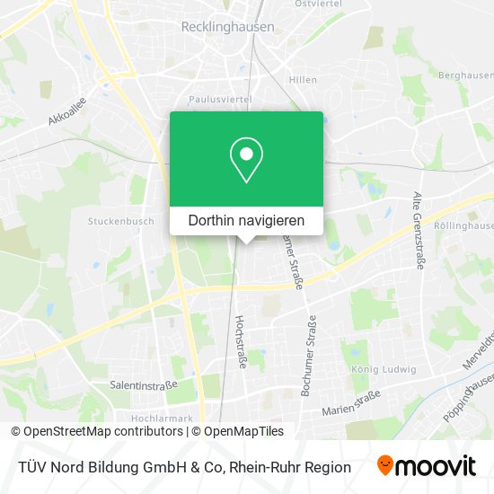 TÜV Nord Bildung GmbH & Co Karte