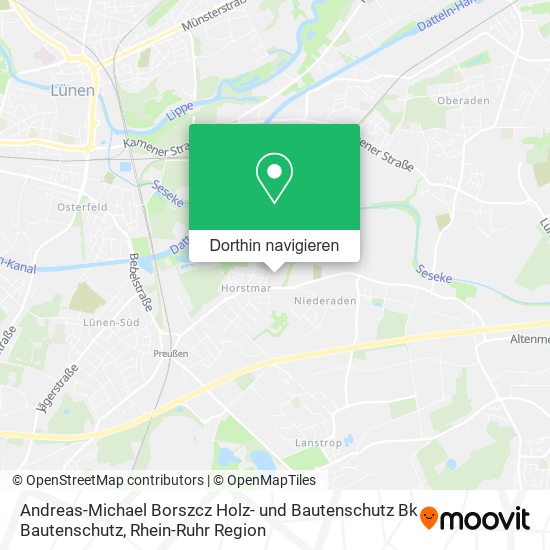 Andreas-Michael Borszcz Holz- und Bautenschutz Bk Bautenschutz Karte
