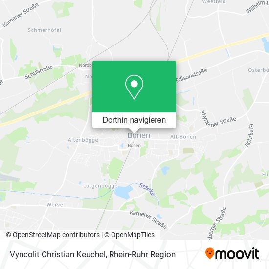 Vyncolit Christian Keuchel Karte