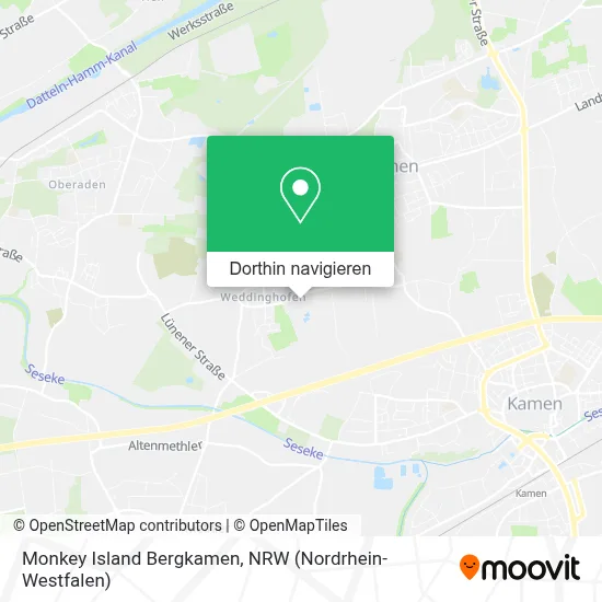 Monkey Island Bergkamen Karte