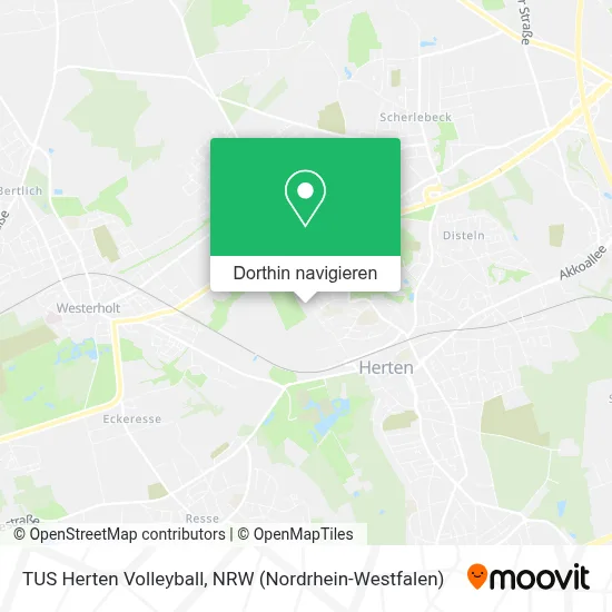 TUS Herten Volleyball Karte