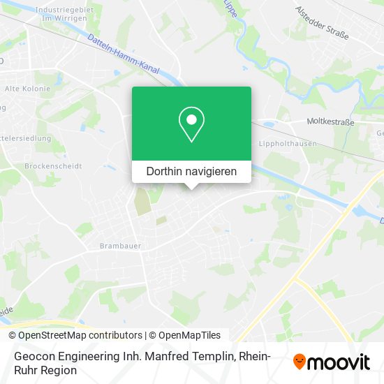 Geocon Engineering Inh. Manfred Templin Karte