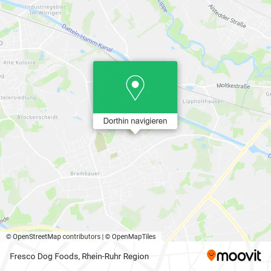 Fresco Dog Foods Karte