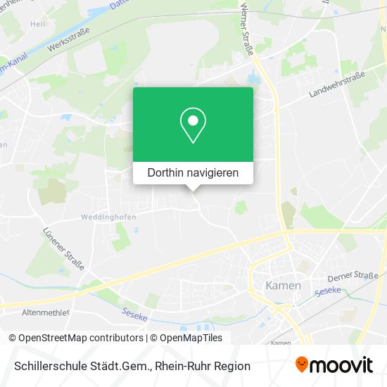 Schillerschule Städt.Gem. Karte