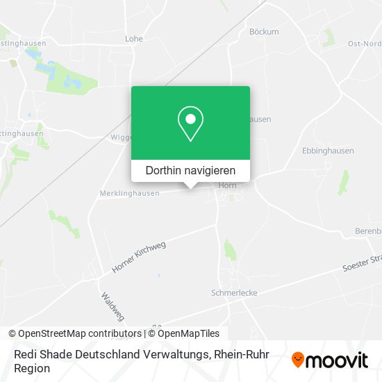 Redi Shade Deutschland Verwaltungs Karte