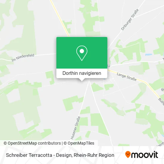 Schreiber Terracotta - Design Karte