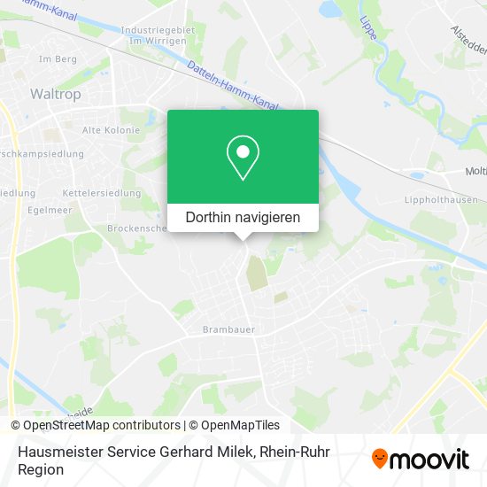 Hausmeister Service Gerhard Milek Karte