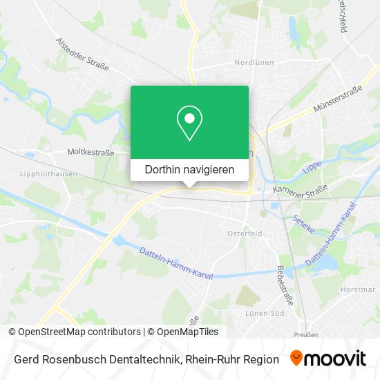Gerd Rosenbusch Dentaltechnik Karte