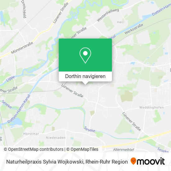 Naturheilpraxis Sylvia Wojkowski Karte