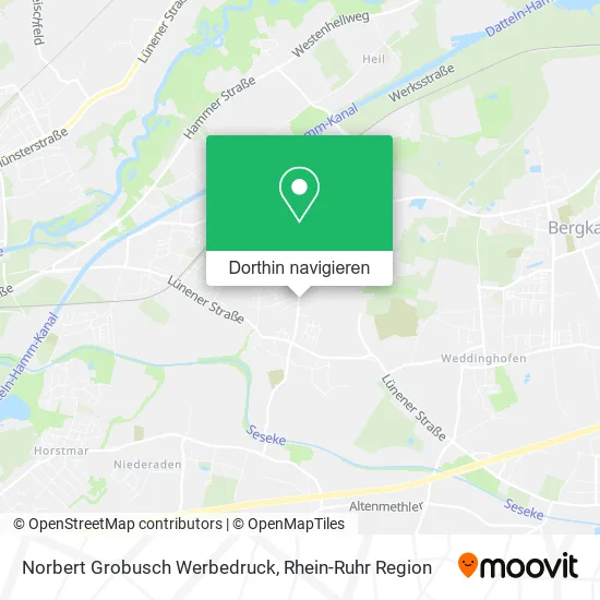 Norbert Grobusch Werbedruck Karte