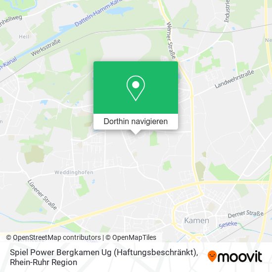 Spiel Power Bergkamen Ug (Haftungsbeschränkt) Karte