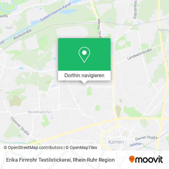 Erika Firnrohr Textilstickerei Karte