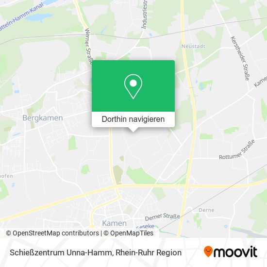 Schießzentrum Unna-Hamm Karte