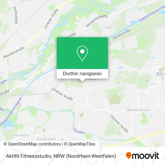 Aktifit Fitnessstudio Karte